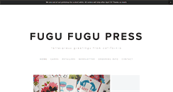 Desktop Screenshot of fugufugupress.com