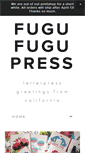 Mobile Screenshot of fugufugupress.com